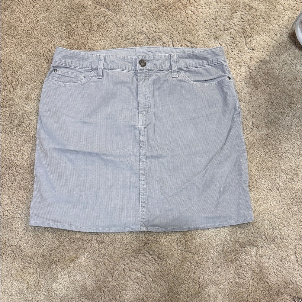 Eddie Bauer corduroy skirt